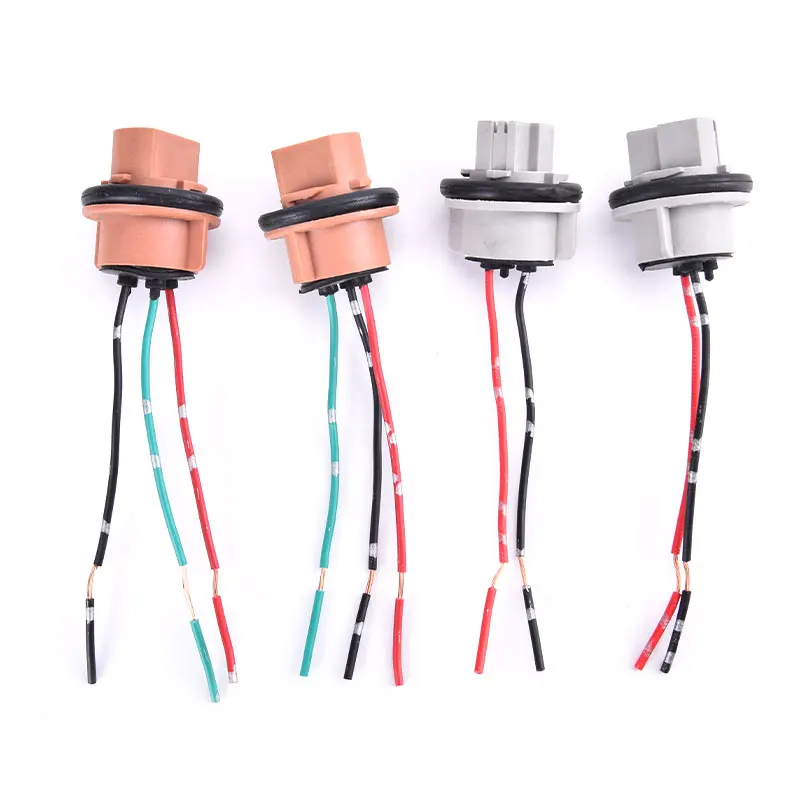 2Pcs T20 7440 7443 LED Bulb Holder LED Socket Adapter Connector LED Parking Side Light Lamp Wiring Harness Adaptor Socket
2Pcs T20 7440 7443 LED Bulb Holder LED Socket Adapter Connector LED Parking Side Light Lamp Wiring Harness Adaptor Socket