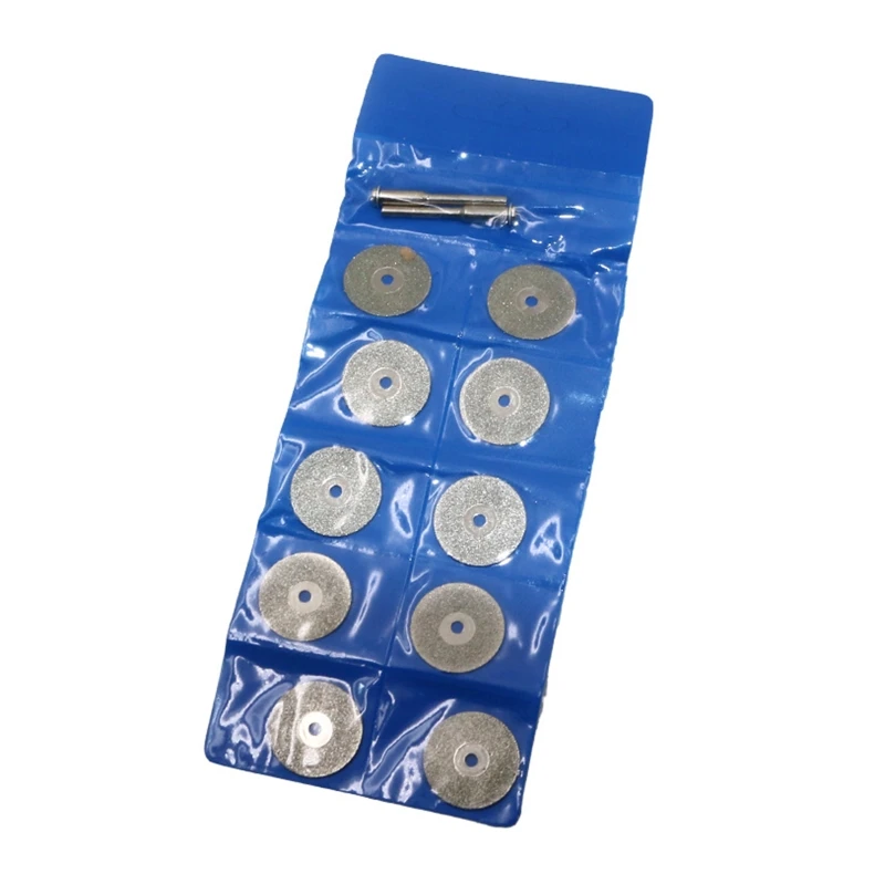 12 Pcs 22mm Mini Abrasive Diamond Cutting Disc Set Practical Grinding Wheel Disk Cut Off Discs for Abrasive Rotary Tools
12 Pcs 22mm Mini Abrasive Diamond Cutting Disc Set Practical Grinding Wheel Disk Cut Off Discs for Abrasive Rotary Tools