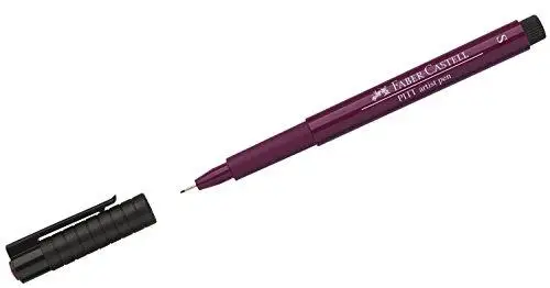 Марка: Faber-Castell, ручка для рисования Питт, пурпурная, Категория: ручка для технического рисования
Марка: Faber-Castell, ручка для рисования Питт, пурпурная, Категория: ручка для технического рисования