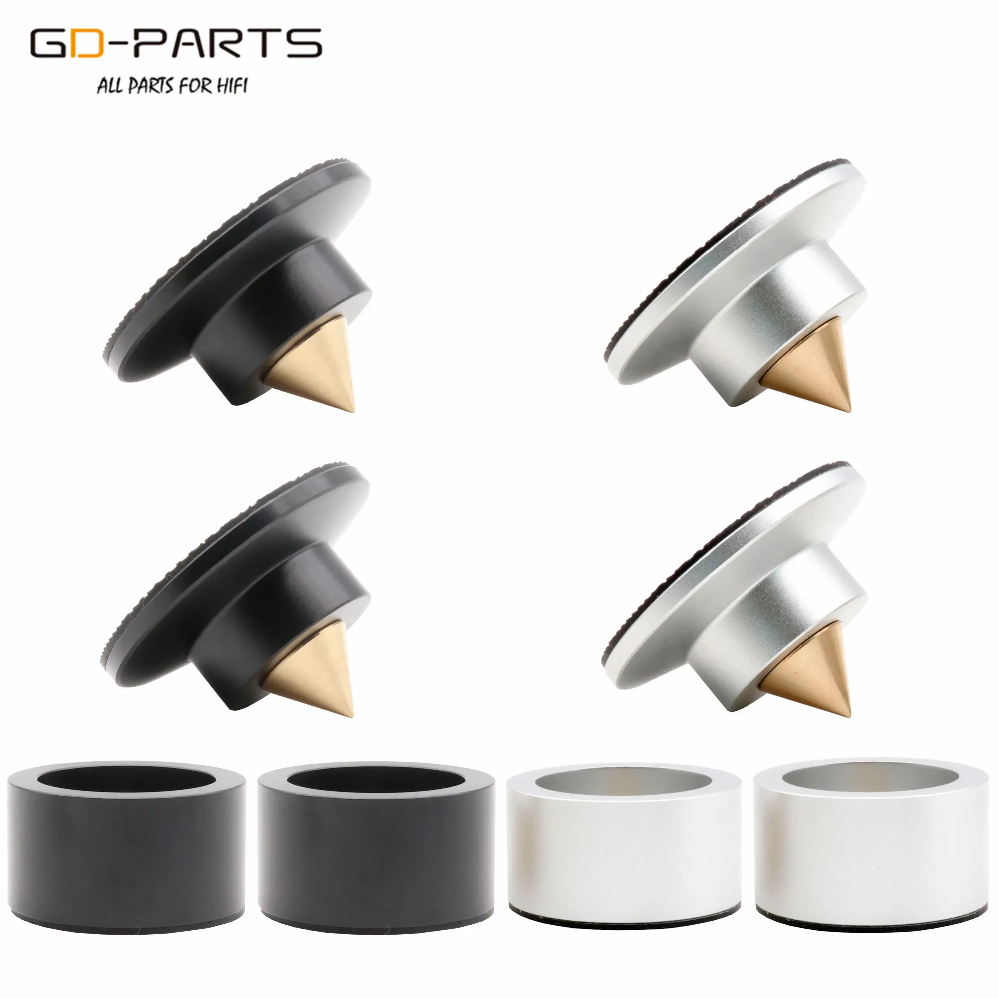 45x34mm Solid Aluminum Speaker AMP CD DAC Isolation Spike Stand Feet Pad Shock Absorption Damper Floor Base Hifi Audio DIY
45x34mm Solid Aluminum Speaker AMP CD DAC Isolation Spike Stand Feet Pad Shock Absorption Damper Floor Base Hifi Audio DIY