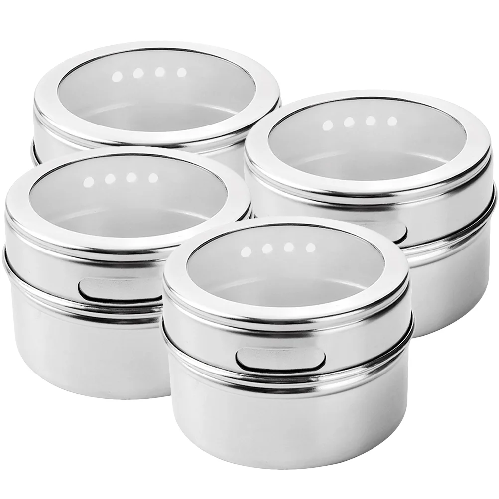 Jar Seasoning Shaker Kitchen Pepper Salt Condiment Jars Stainless Steel Bottles Spicestins Holder Powder Container Dredge
Jar Seasoning Shaker Kitchen Pepper Salt Condiment Jars Stainless Steel Bottles Spicestins Holder Powder Container Dredge