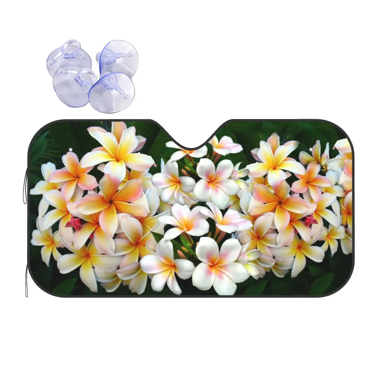 Frangipani Flower Sunshade Windscreen Plumeria Foldable Car Front Windshield 76x140cm Sunshade Visor Accessories Covers
Frangipani Flower Sunshade Windscreen Plumeria Foldable Car Front Windshield 76x140cm Sunshade Visor Accessories Covers