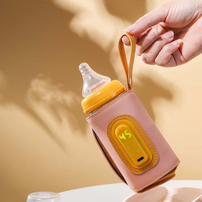 Infant Bottle Warmer USB Charging Baby Bottle Heater Keep Adjustable Heating Warmer for Baby Milk Water Nursing Bottles 
Infant Bottle Warmer USB Charging Baby Bottle Heater Keep Adjustable Heating Warmer for Baby Milk Water Nursing Bottles