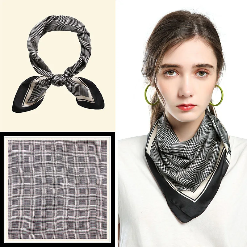Luxury Womens Large Square Scarf Silk Feeling Satin Hair Wraps Neck Tie 70x70 Cm Designer Pattern Handkerchief for Girl Bandana
Luxury Womens Large Square Scarf Silk Feeling Satin Hair Wraps Neck Tie 70x70 Cm Designer Pattern Handkerchief for Girl Bandana