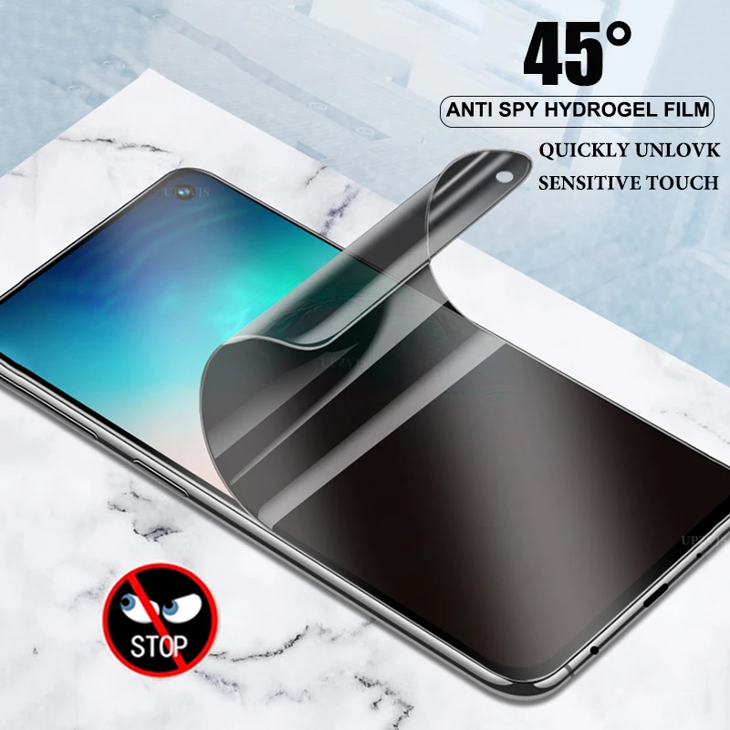 Anti Spy Privacy Soft Hydrogel Film for Samsung S21 S20 S10 Note10 Plus S20 Note20 Ultra S9 S8 Plus S20FE Screen Protector Film
Anti Spy Privacy Soft Hydrogel Film for Samsung S21 S20 S10 Note10 Plus S20 Note20 Ultra S9 S8 Plus S20FE Screen Protector Film