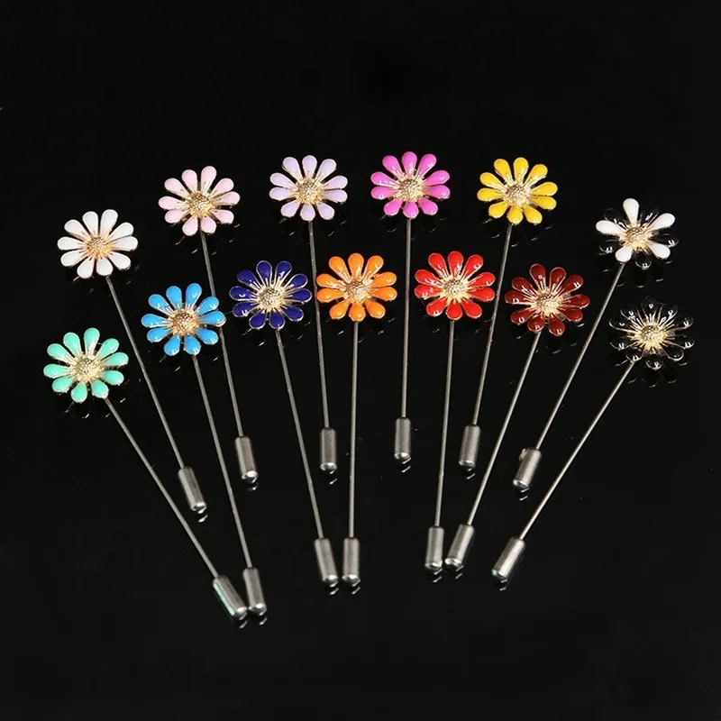 Fashion New Daisy Brooch Sun Flower Long Needle Pin and Brooches for Women Shawl Sweater Lapel Pin Collar Jewelry Accessories
Fashion New Daisy Brooch Sun Flower Long Needle Pin and Brooches for Women Shawl Sweater Lapel Pin Collar Jewelry Accessories