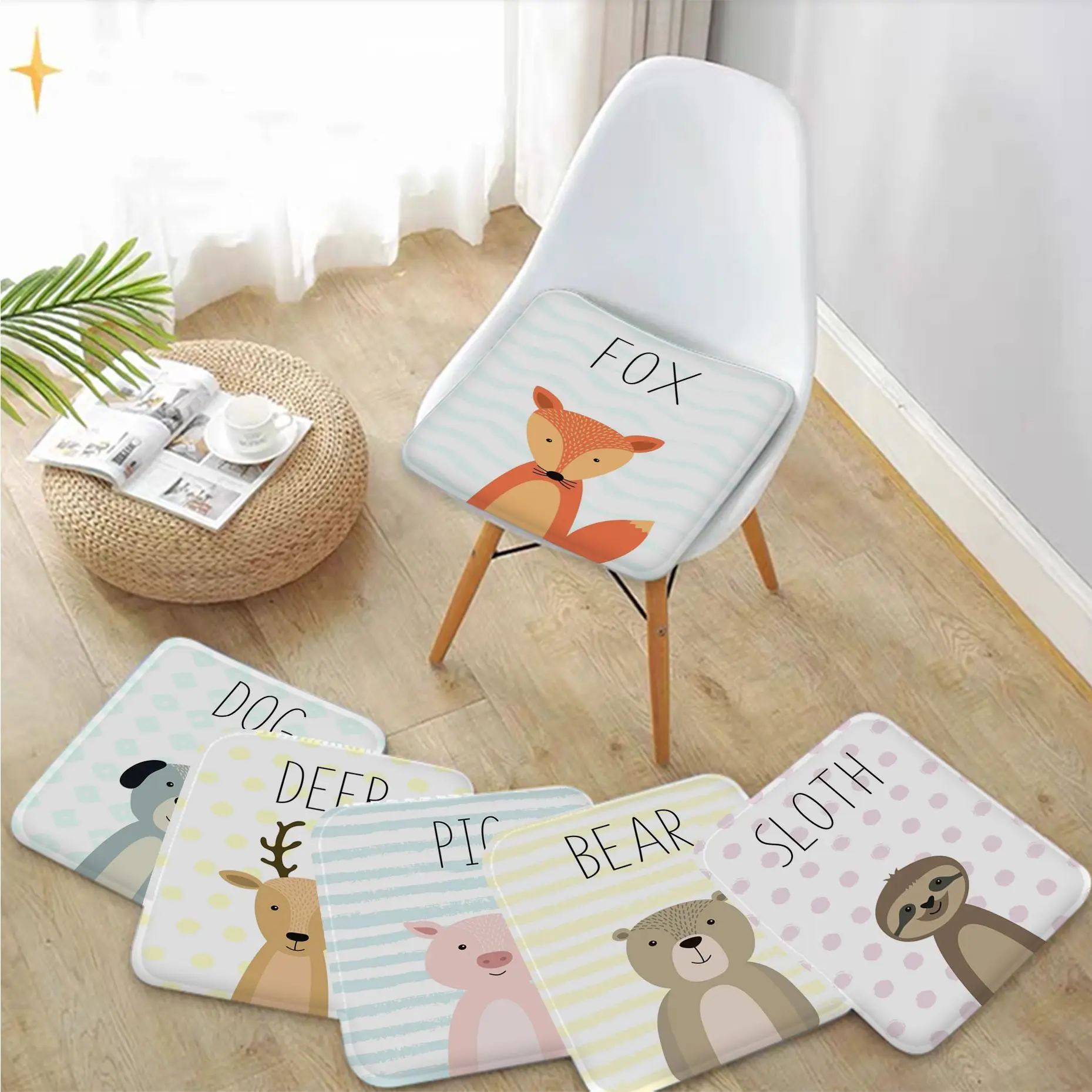 Cute Animals European Dining Chair Cushion Circular Decoration Seat For Office Desk Buttocks Pad
Cute Animals European Dining Chair Cushion Circular Decoration Seat For Office Desk Buttocks Pad