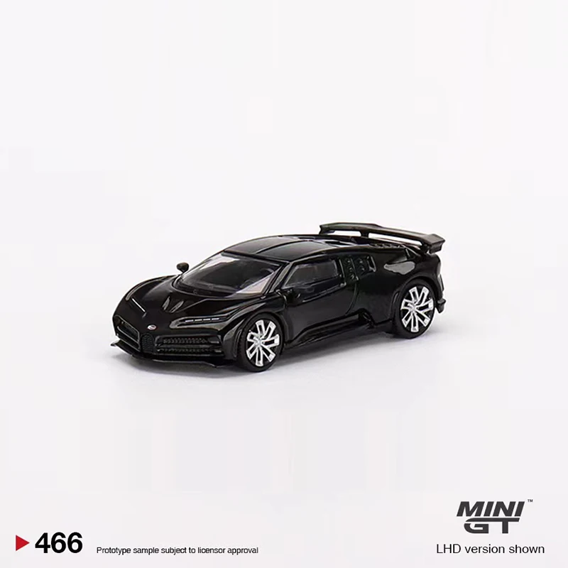 MINI GT 1:64 Model Car Buga Centodieci Alloy Die-Cast Running Vehicle #466 LHD Black
MINI GT 1:64 Model Car Buga Centodieci Alloy Die-Cast Running Vehicle #466 LHD Black