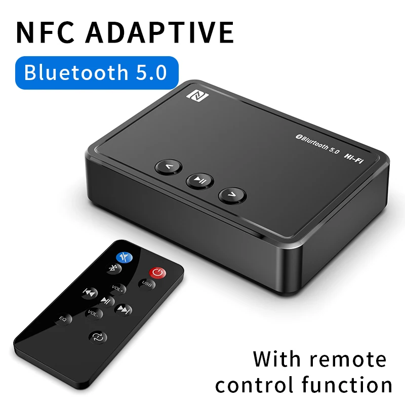 Многофункциональный приемник NFC Bluetooth 5,0 с дистанционным управлением, поддержка ПК, компьютеров, планшетов, телефонов, звуковая система, фун...
Многофункциональный приемник NFC Bluetooth 5,0 с дистанционным управлением, поддержка ПК, компьютеров, планшетов, телефонов, звуковая система, фун...