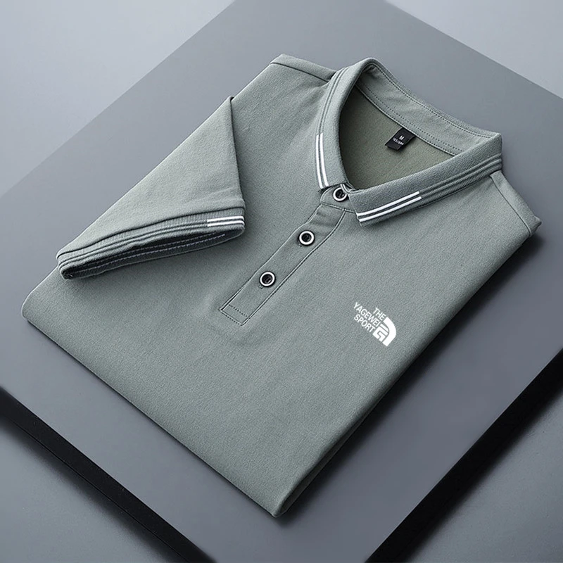 2022 Summer Casual Polo Shirt Men's Short Sleeve Lapel Slim Solid Color Polo Shirt Men's T-shirt Large Size
2022 Summer Casual Polo Shirt Men's Short Sleeve Lapel Slim Solid Color Polo Shirt Men's T-shirt Large Size