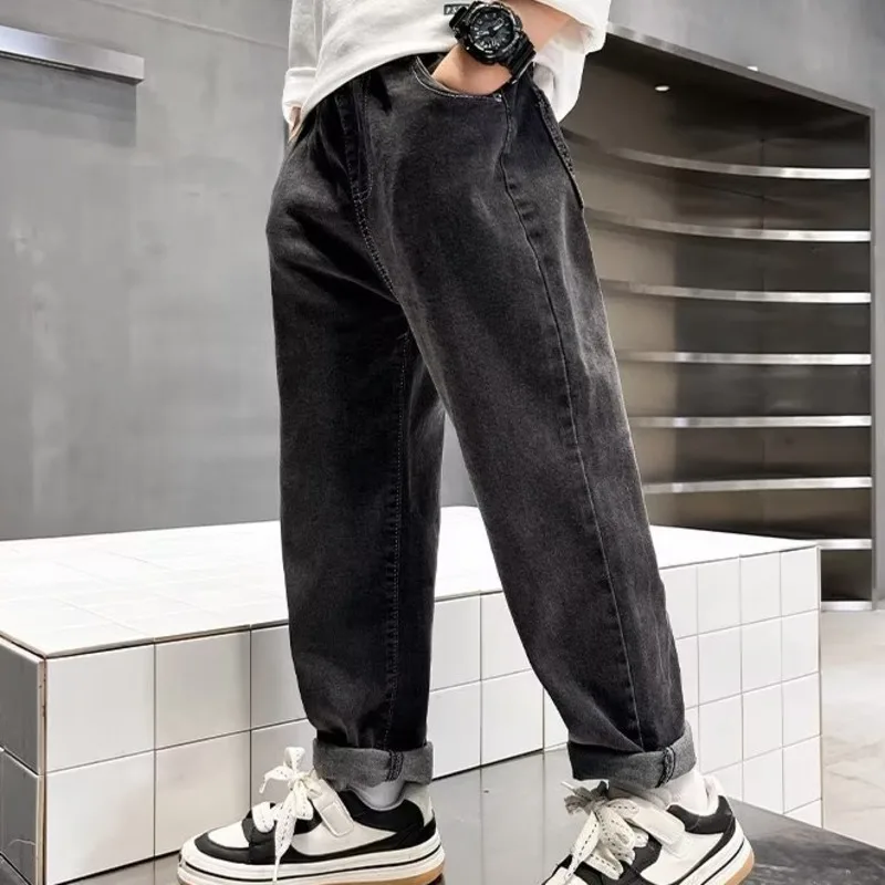 Children's Clothing, Boys' Jeans, Long Pants, Spring And Autumn New Children's Casual Pants, Large Children's Loose Pants
Children's Clothing, Boys' Jeans, Long Pants, Spring And Autumn New Children's Casual Pants, Large Children's Loose Pants