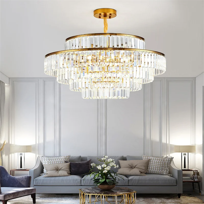 Led Art Chandelier Pendant Lamp Light Room Decor Modern 5 layers crystal Luxury Wedding Decoration Ceiling Suspension
Led Art Chandelier Pendant Lamp Light Room Decor Modern 5 layers crystal Luxury Wedding Decoration Ceiling Suspension