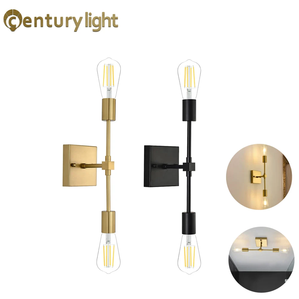 

Double Heads Wall Lamps Decor Modern Nordic Wall Light Fixtures Corridor Aisle For Living Room Bathroom Indoor Lighting Sconces