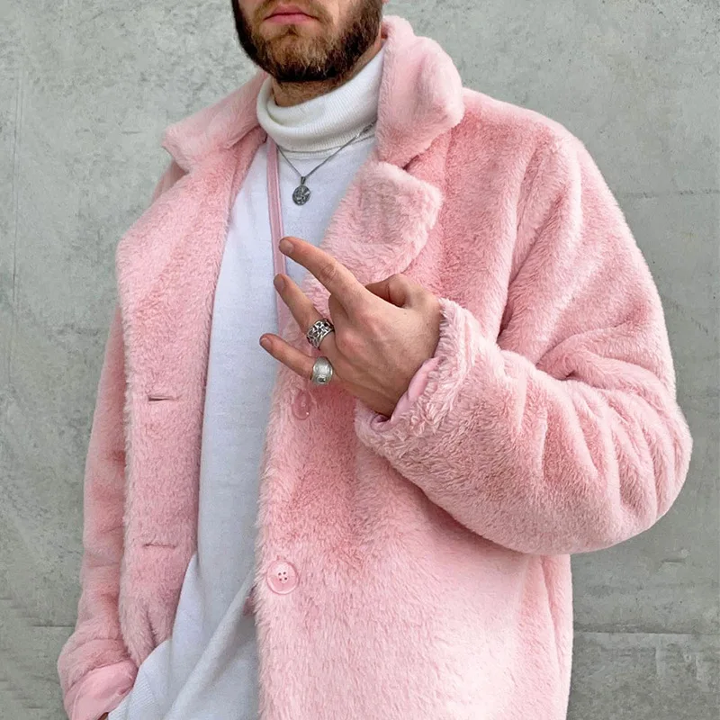 Winter Jackets for Men Parkas Loose Stand Lapel Solid Color Cardigan Plush Coat Men's Clothing Fashion Street Trend Products New
Winter Jackets for Men Parkas Loose Stand Lapel Solid Color Cardigan Plush Coat Men's Clothing Fashion Street Trend Products New