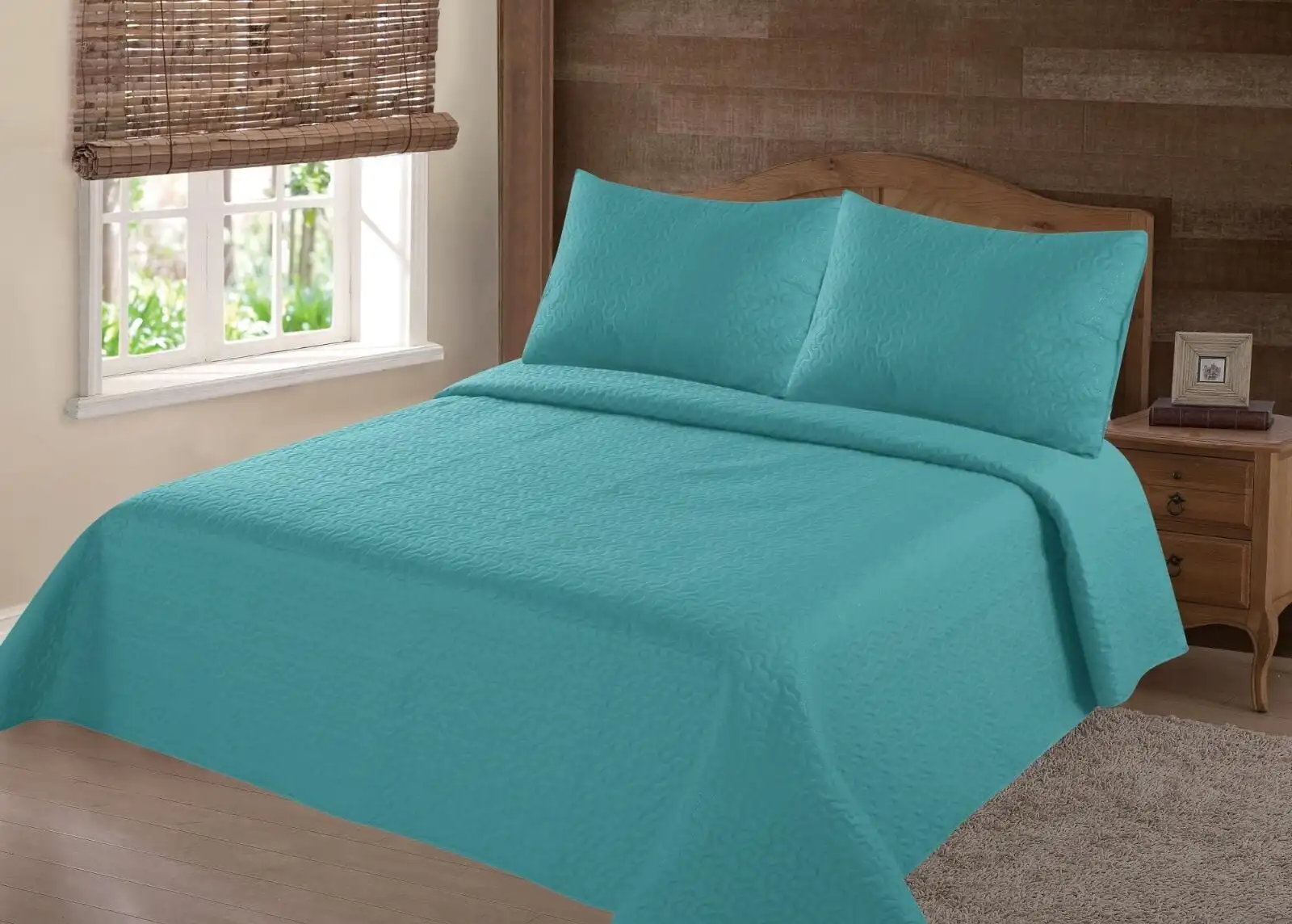 CLOSEOUT SALE!! WARM QUILT SET MIDWEST NENA TURQUOISE SOLID BEDDING BEDSPREAD COVERLET PILLOW CASES INCLUDES QUEEN 1 QUILT SIZE
CLOSEOUT SALE!! WARM QUILT SET MIDWEST NENA TURQUOISE SOLID BEDDING BEDSPREAD COVERLET PILLOW CASES INCLUDES QUEEN 1 QUILT SIZE