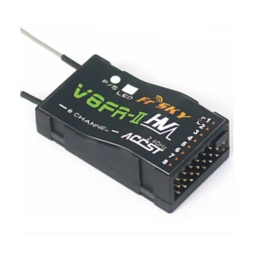 FrSky V8FR-II 2.4GHz 8-Channels HV-Version ACCST Receiver For DIY Quadcopter Multicopter / Racing Rc Drone / Rc Model Parts
FrSky V8FR-II 2.4GHz 8-Channels HV-Version ACCST Receiver For DIY Quadcopter Multicopter / Racing Rc Drone / Rc Model Parts