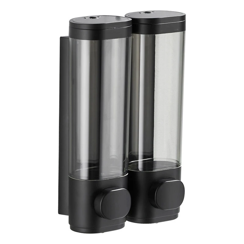 Single/Double Soap Dispenser Wall-mount Shower Bath Shampoo Dispenser Liquid Soap Container Bathroom Washroom Accessory
Single/Double Soap Dispenser Wall-mount Shower Bath Shampoo Dispenser Liquid Soap Container Bathroom Washroom Accessory