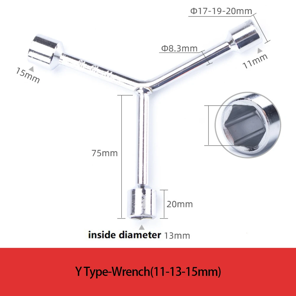 3 Way Triangular Socket Wrench 8mm-19mm HRC60-65 Metric External Hex Three Prong Manual Spanner Alloy Steel Repair Tool
3 Way Triangular Socket Wrench 8mm-19mm HRC60-65 Metric External Hex Three Prong Manual Spanner Alloy Steel Repair Tool