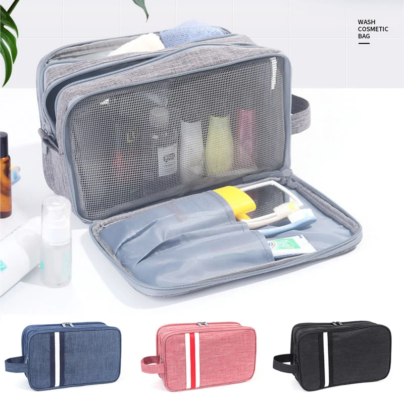 Portable Travel Toiletry Storage Bag Large Capacity Waterproof Cosmetic Storage Bag Journey Luggage Storage Bag Trip Supplies
Portable Travel Toiletry Storage Bag Large Capacity Waterproof Cosmetic Storage Bag Journey Luggage Storage Bag Trip Supplies