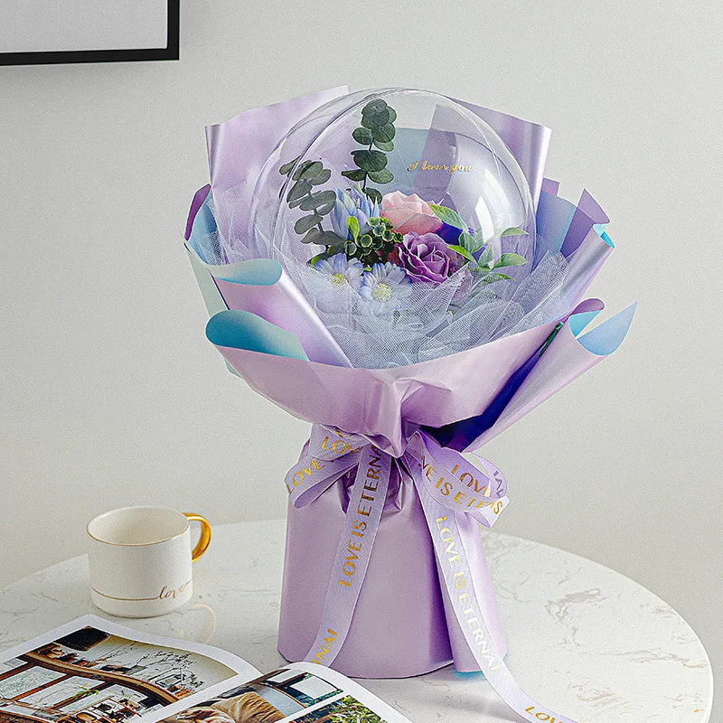 Artificial Soap Flower Rose Bouquet Gift Bags Valentine's Day Birthday Gift Christmas Wedding Home Decor Flower Flores Acrylic
Artificial Soap Flower Rose Bouquet Gift Bags Valentine's Day Birthday Gift Christmas Wedding Home Decor Flower Flores Acrylic