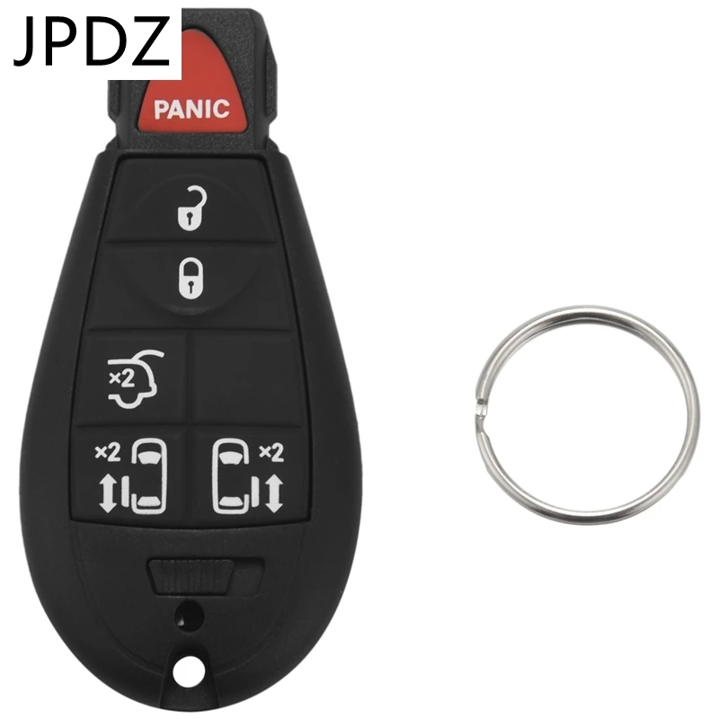 Car Remotes 6 Button Key Fob Compatible for Chrysler Town Country 2008-2015 Dodge Grand Caravan 2008-2014
Car Remotes 6 Button Key Fob Compatible for Chrysler Town Country 2008-2015 Dodge Grand Caravan 2008-2014