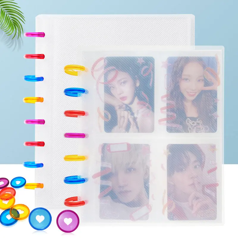 Mushroom Hole Binding Ring 6/8 inch Pocket Photo Album 3/5/7 inch Collect Discbound Discs Happy Planner Ring Binder Stationery
Mushroom Hole Binding Ring 6/8 inch Pocket Photo Album 3/5/7 inch Collect Discbound Discs Happy Planner Ring Binder Stationery