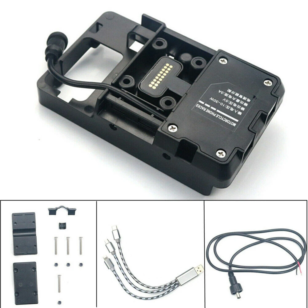 Phone Holder Stand Navigation Bracket ABS Plastic For BMW R1200GS S1000XR Support Holder USB Charger USB Charging
Phone Holder Stand Navigation Bracket ABS Plastic For BMW R1200GS S1000XR Support Holder USB Charger USB Charging