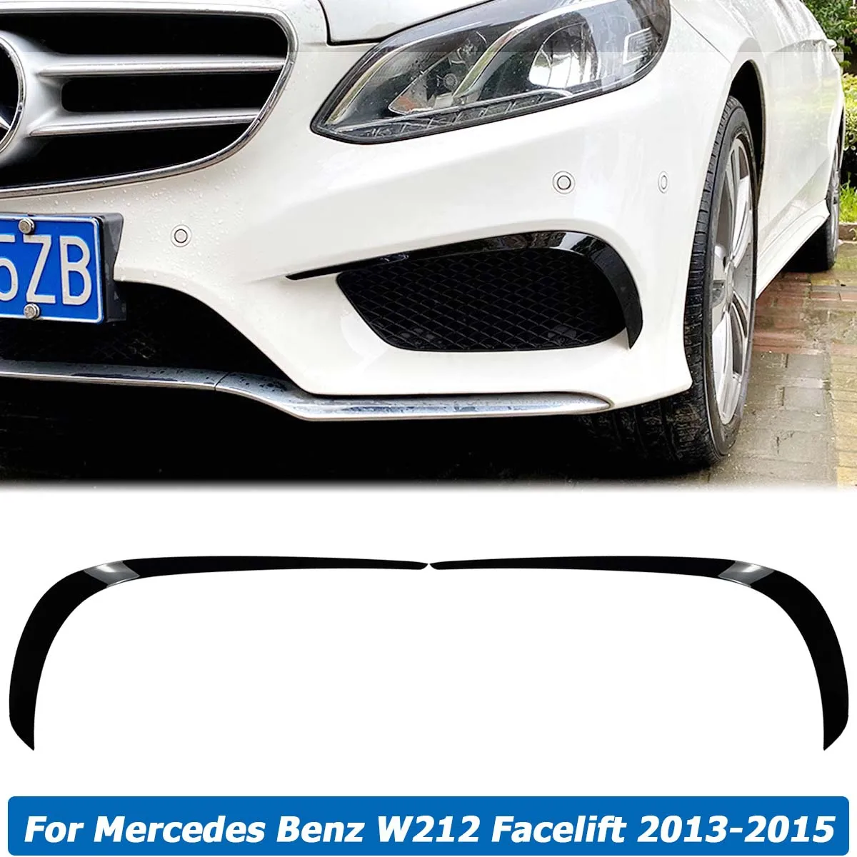 Front Bumper Splitter Canards Air Vent Trim Sticker For Mercedes Benz E-Class W212 Facelift E63 AMG 2013-2015 Car Accessories
Front Bumper Splitter Canards Air Vent Trim Sticker For Mercedes Benz E-Class W212 Facelift E63 AMG 2013-2015 Car Accessories