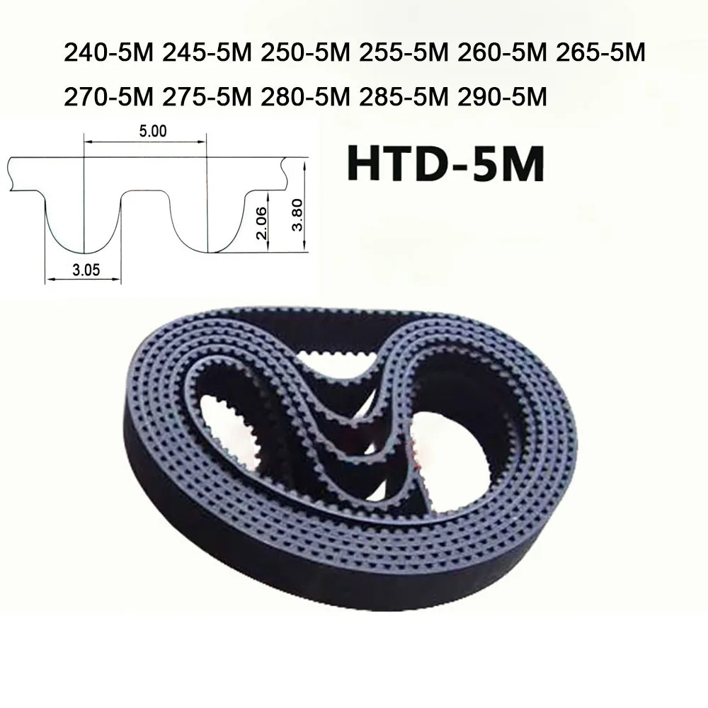 1pcs Width 10 15 20 25 30mm HTD-5M Rubber Timing Belt Perimeter 295 300 305 310 315 320 325 330 335 340 345mm Synchronous Belt
1pcs Width 10 15 20 25 30mm HTD-5M Rubber Timing Belt Perimeter 295 300 305 310 315 320 325 330 335 340 345mm Synchronous Belt