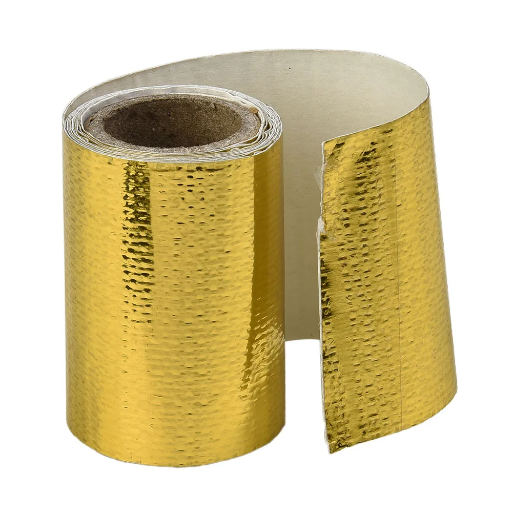 Motocycle Exhaust Pipe Insulation Tape Gold Thermal Exhaust Tape Air Intake Heat Insulation Shield Wrap Reflective 2021
Motocycle Exhaust Pipe Insulation Tape Gold Thermal Exhaust Tape Air Intake Heat Insulation Shield Wrap Reflective 2021