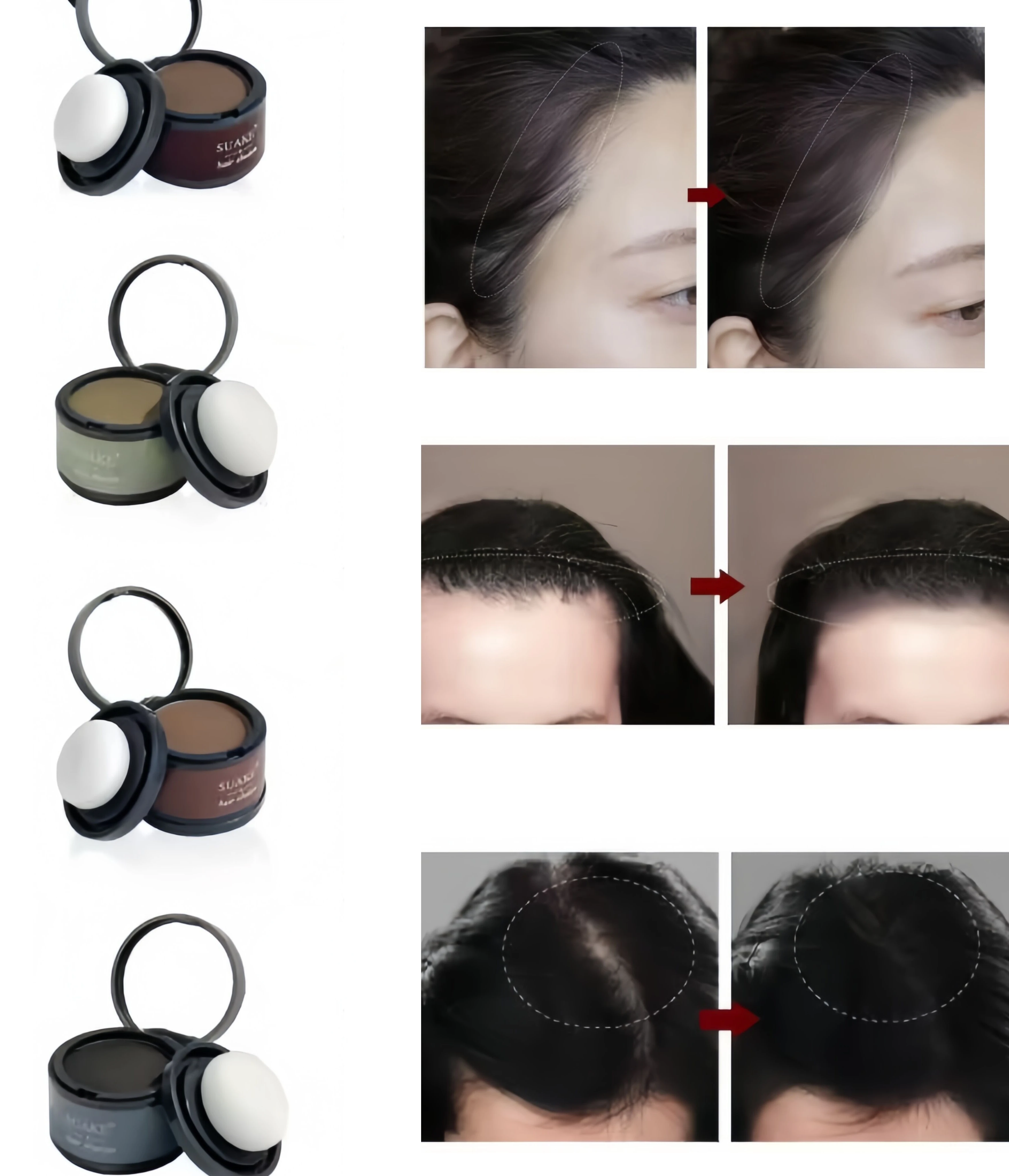 4 Colors Hair Line Powder Instantly Black Brown Root Cover Up Hair Coverag Paint Repair Fill In Hair Shadow
4 Colors Hair Line Powder Instantly Black Brown Root Cover Up Hair Coverag Paint Repair Fill In Hair Shadow