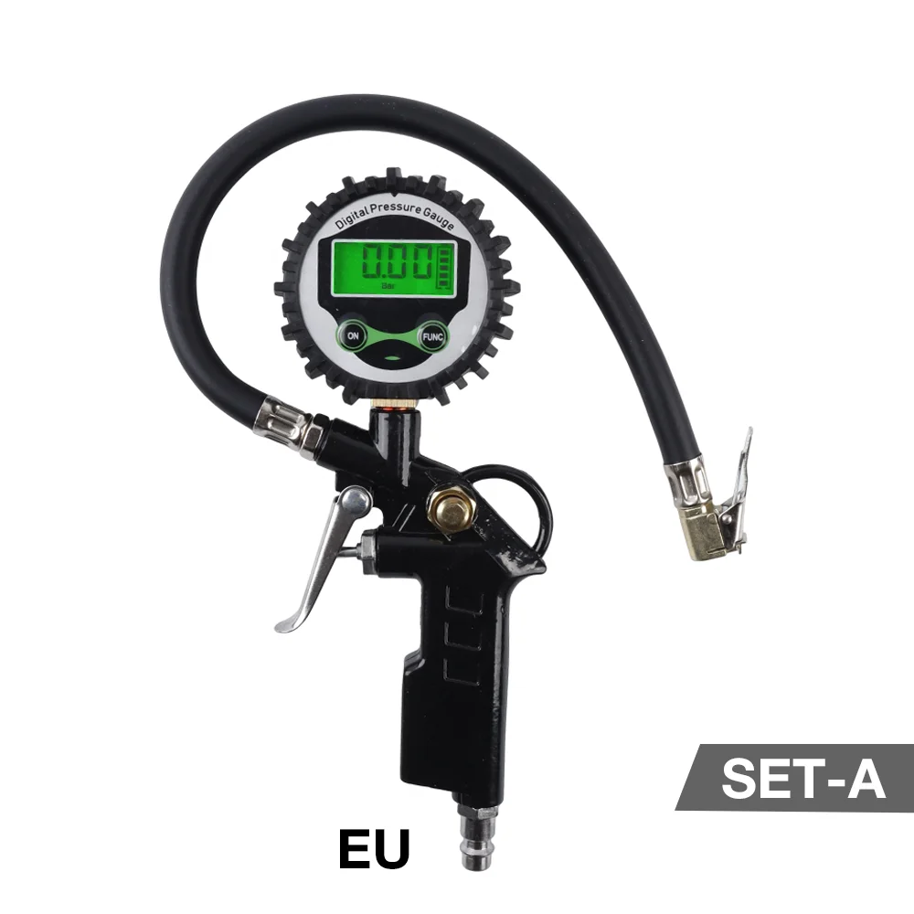 Цифровой насос для шин Digital tire pressure gun
Цифровой насос для шин Digital tire pressure gun