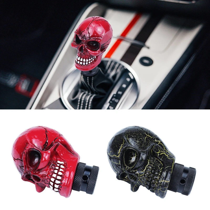 YOMI-perilla de palanca de cambios con forma de Calavera, accesorios de decoración para coche, palanca de cambios Manual
YOMI-perilla de palanca de cambios con forma de Calavera, accesorios de decoración para coche, palanca de cambios Manual