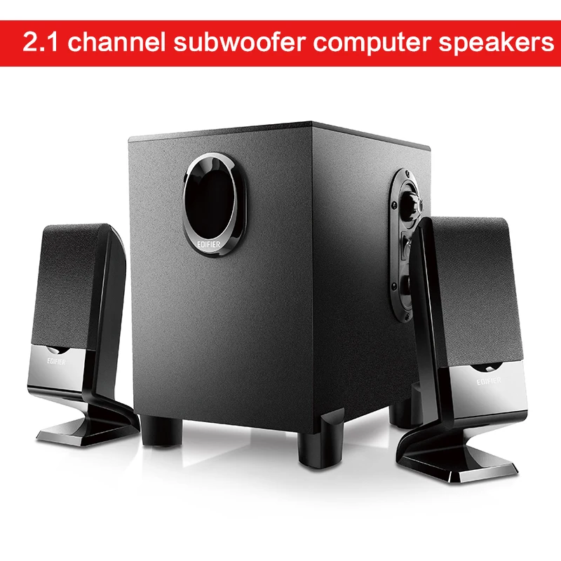 2.1-channel Subwoofer Speaker R101BT Home Desktop Computer/TV Speaker Wireless Bluetooth 5.0 Speaker with AUX Tone Knob
2.1-channel Subwoofer Speaker R101BT Home Desktop Computer/TV Speaker Wireless Bluetooth 5.0 Speaker with AUX Tone Knob