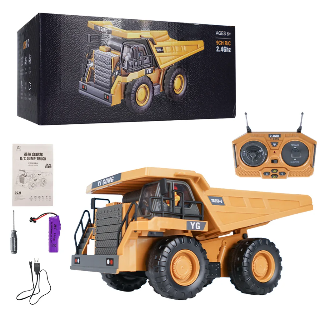 RC Excavator/Bulldozer 1/20 2.4GHz 11CH RC Construction Truck Engineering Vehicles Educational Toys for Kids with Light Music
RC Excavator/Bulldozer 1/20 2.4GHz 11CH RC Construction Truck Engineering Vehicles Educational Toys for Kids with Light Music