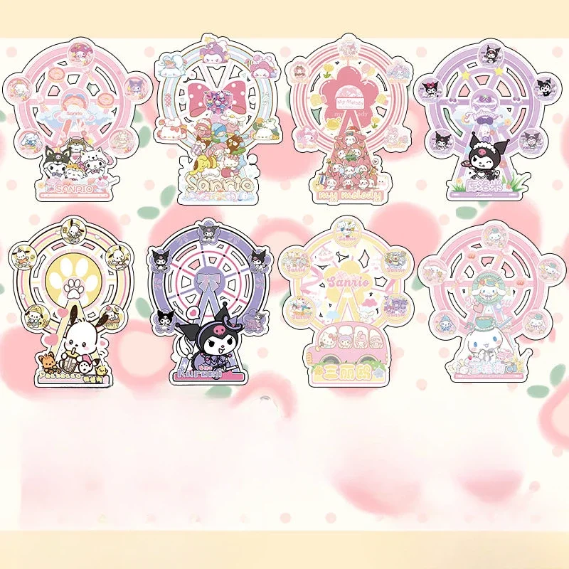 Настольное украшение Sanrio Kuromi мультяшная анимационная подставка периферийная