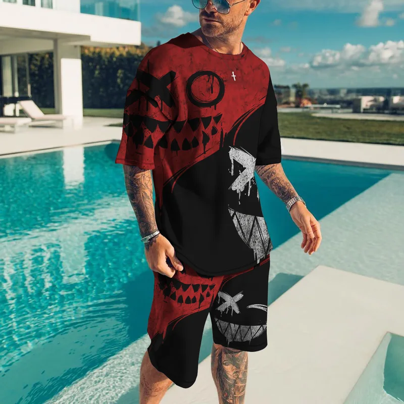Summer Set Men's Tracksuit 2022 Jogging Tshirt Shorts Suit Tracksuits Outfit Sport Vintage Streetwear Two Piece Beach Plus Size
Summer Set Men's Tracksuit 2022 Jogging Tshirt Shorts Suit Tracksuits Outfit Sport Vintage Streetwear Two Piece Beach Plus Size