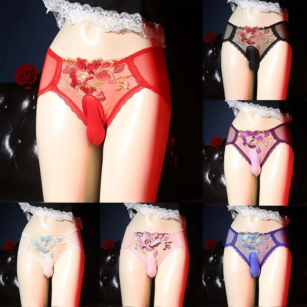 Mens Mesh Pouch Panties Breathable Underwear Sexy Lace Tulle Netting Sissy Briefs Knickers Shorts See Through Underpants
Mens Mesh Pouch Panties Breathable Underwear Sexy Lace Tulle Netting Sissy Briefs Knickers Shorts See Through Underpants