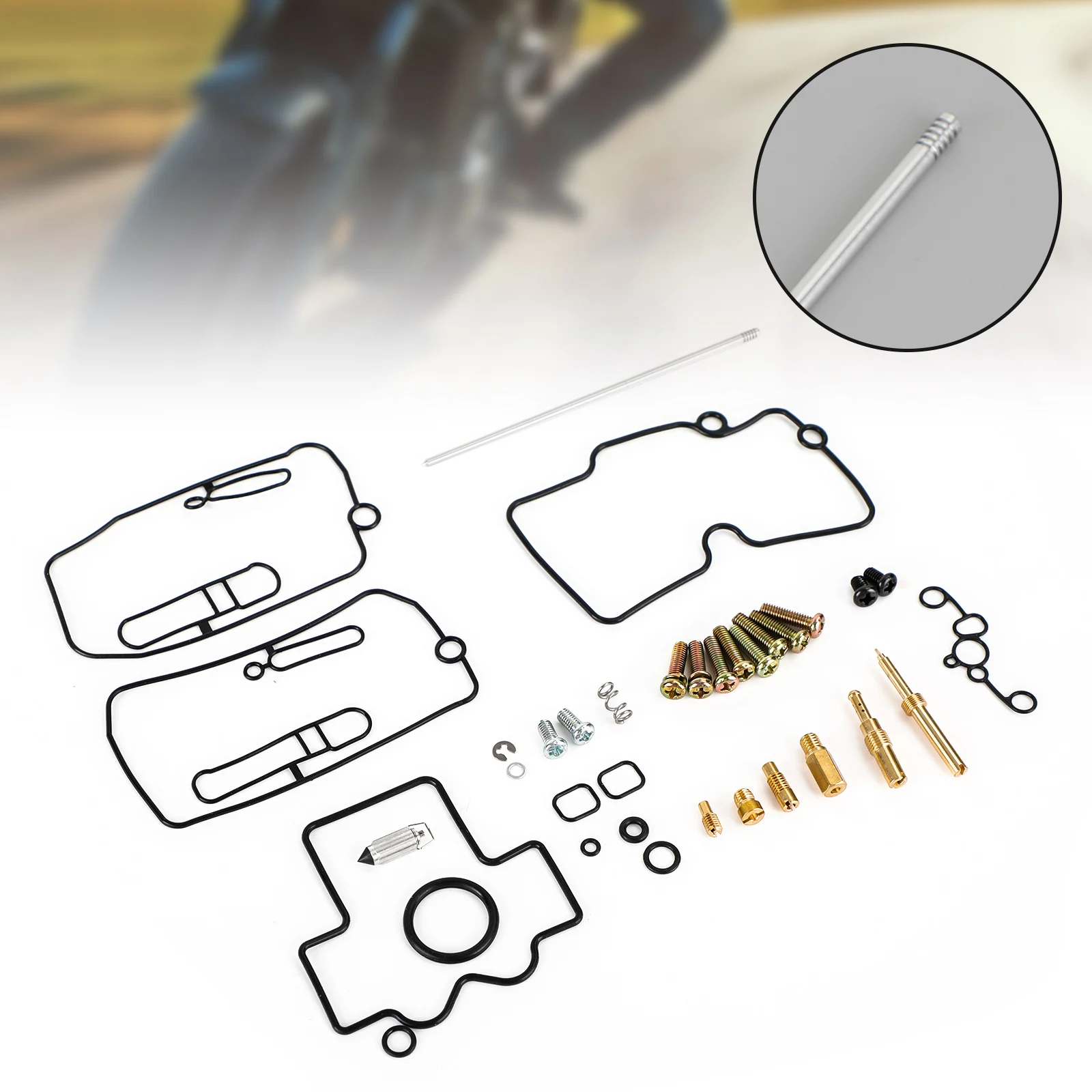 Artudatech Carburetor Carb Rebuild Repair Kit fit for Yamaha YFZ450 2004-2009
Artudatech Carburetor Carb Rebuild Repair Kit fit for Yamaha YFZ450 2004-2009