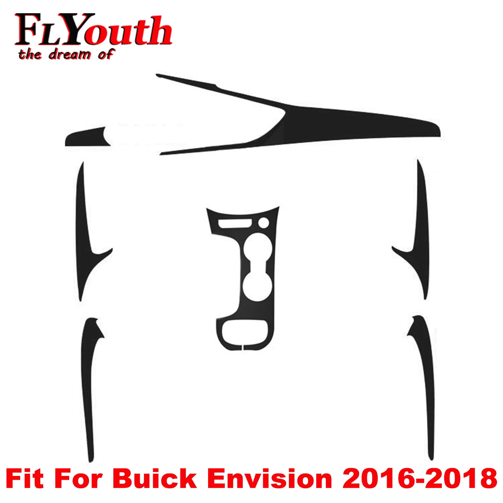 5D Carbon Fiber Sticker For Buick Envision 2016-2018 Car Gear Shift Panel Water Cup Holder Panel Frame Cover Trim Car Styling
5D Carbon Fiber Sticker For Buick Envision 2016-2018 Car Gear Shift Panel Water Cup Holder Panel Frame Cover Trim Car Styling