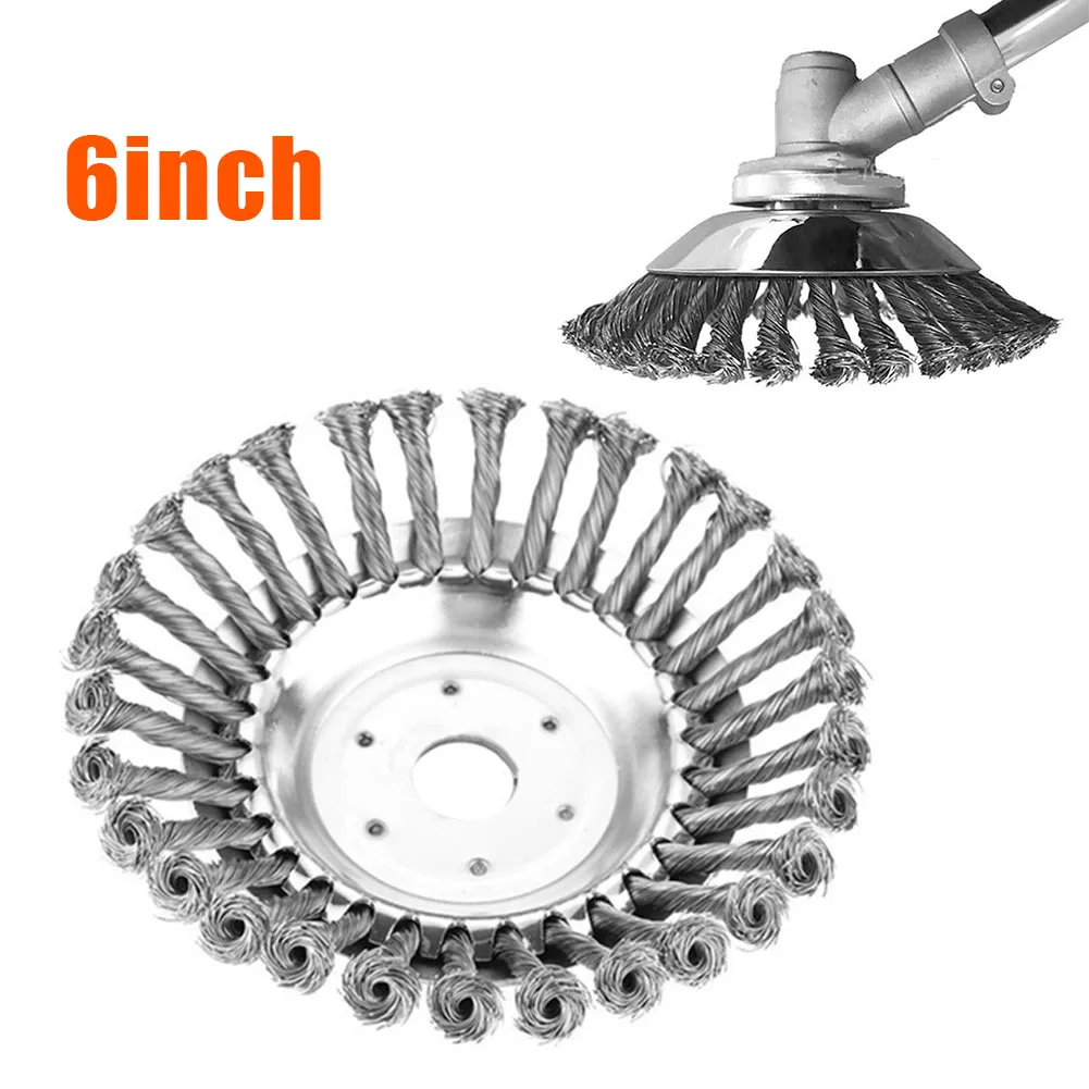 6/8‘’ Grass Tray Plate Gearbox Fixing Steel Wire Grass Trimmer Head Derusting Weeding Wheel Garden For Lawn Mover Brushcutter
6/8‘’ Grass Tray Plate Gearbox Fixing Steel Wire Grass Trimmer Head Derusting Weeding Wheel Garden For Lawn Mover Brushcutter