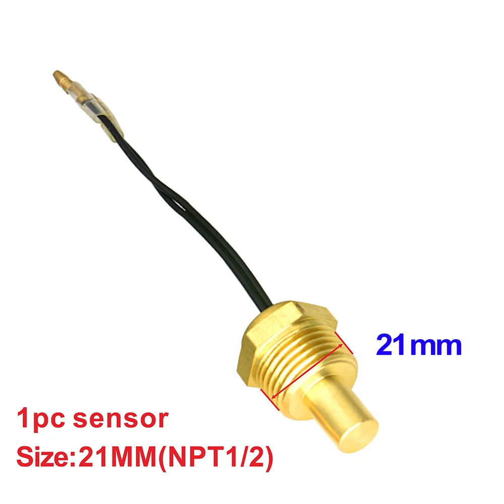 Индикатор температуры автомобиля NPT 3/8NPT 1/8, датчик температуры двигателя для датчиков температуры снегохода
Индикатор температуры автомобиля NPT 3/8NPT 1/8, датчик температуры двигателя для датчиков температуры снегохода