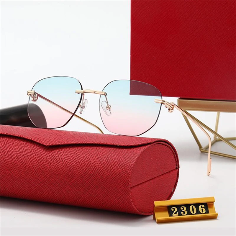 Brand Sunglass Classic Vintage men Sun glasses new fashion women's frameless sunglasses metal sunglasses 2306
Brand Sunglass Classic Vintage men Sun glasses new fashion women's frameless sunglasses metal sunglasses 2306