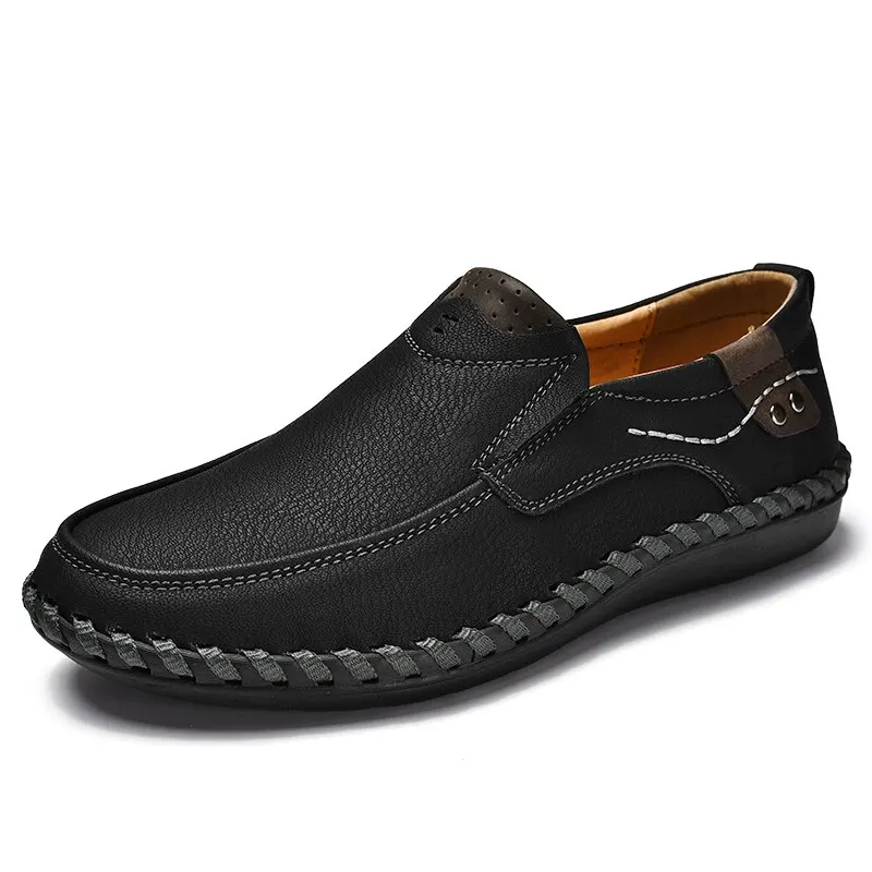 Loafers Shoes for Men Handmade Leather Casual Luxury Men's Shoes Soft Outdoor Anti-skid Comfortable Driving Casual Sports Shoes
Loafers Shoes for Men Handmade Leather Casual Luxury Men's Shoes Soft Outdoor Anti-skid Comfortable Driving Casual Sports Shoes