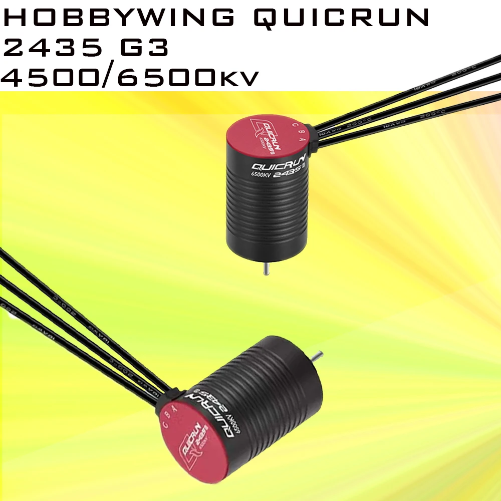 Двигатель HOBBYWING quirun 2435 G3 4500KV/6500KV для дистанционного управления в масштабе 1:18, обновленные Аксессуары для автомобилей с дистанционным управлением
Двигатель HOBBYWING quirun 2435 G3 4500KV/6500KV для дистанционного управления в масштабе 1:18, обновленные Аксессуары для автомобилей с дистанционным управлением