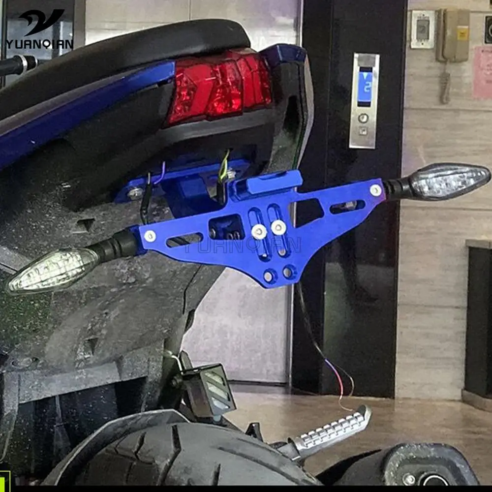 Motorcycle CNC Aluminum Rear License Plate Mount Holder with LED Light FOR YAMAHA XSR900 ABS 2016 2017 2018 2019 2020 2021
Motorcycle CNC Aluminum Rear License Plate Mount Holder with LED Light FOR YAMAHA XSR900 ABS 2016 2017 2018 2019 2020 2021