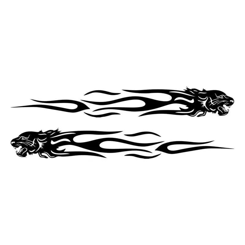 2Pcs 22*3CM Tiger Flame Totem Car Stickers Creative Decoration Vinyl Decal Waterproof Reflective Car Styling Sticker Accessories
2Pcs 22*3CM Tiger Flame Totem Car Stickers Creative Decoration Vinyl Decal Waterproof Reflective Car Styling Sticker Accessories