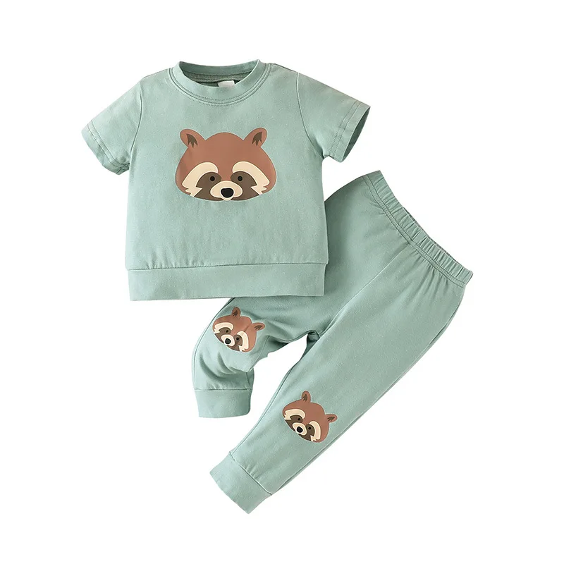 Baby Boy's Clothing Summer Clothing Set T-shirt + Trousers Two Piece Cartoon Print Children's Sports SuitFashionClothes 30
Baby Boy's Clothing Summer Clothing Set T-shirt + Trousers Two Piece Cartoon Print Children's Sports SuitFashionClothes 30