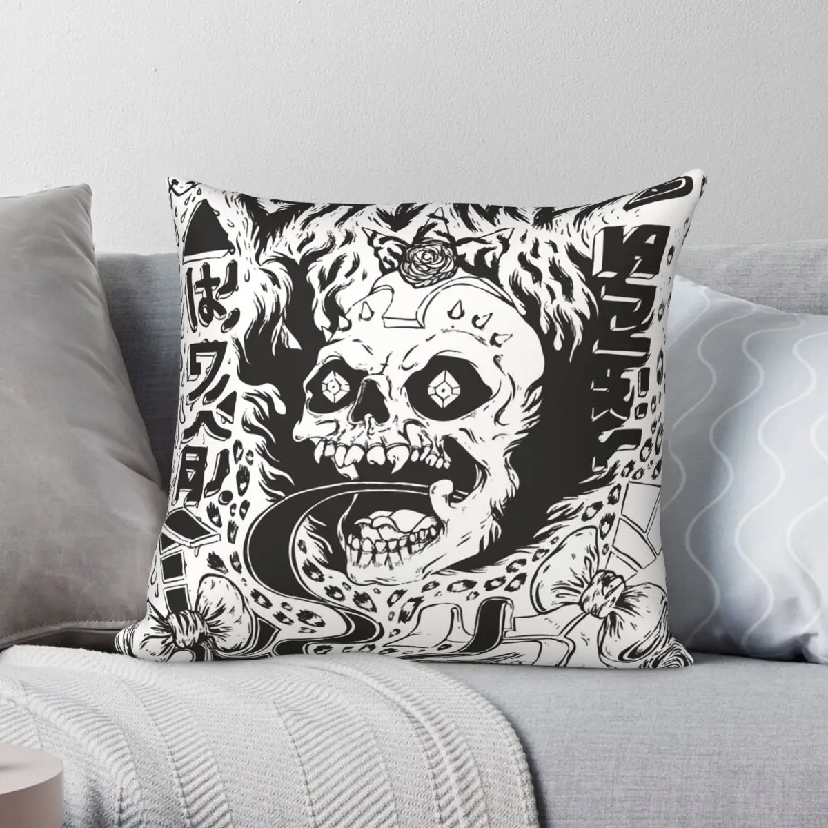 Grimes Visions Pillowcase Polyester Linen Velvet Pattern Zip Decor Car Cushion Case 18"
Grimes Visions Pillowcase Polyester Linen Velvet Pattern Zip Decor Car Cushion Case 18"
