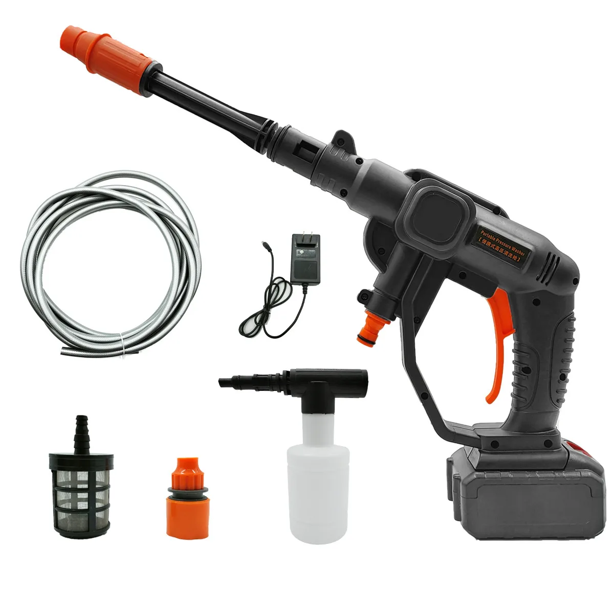 300W Cordless High Pressure Cleaner Car Washer Electric Car Wash Protable Parkside Water Gun For 18V Makita Battery
300W Cordless High Pressure Cleaner Car Washer Electric Car Wash Protable Parkside Water Gun For 18V Makita Battery